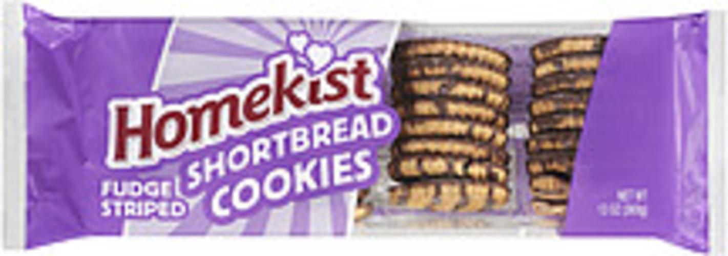 Homekist Fudge Striped Shortbread Cookies 13 oz, Nutrition