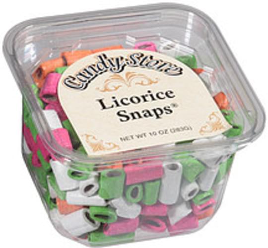 Candy Store Candy Licorice Snaps 10 Oz Nutrition Information Innit