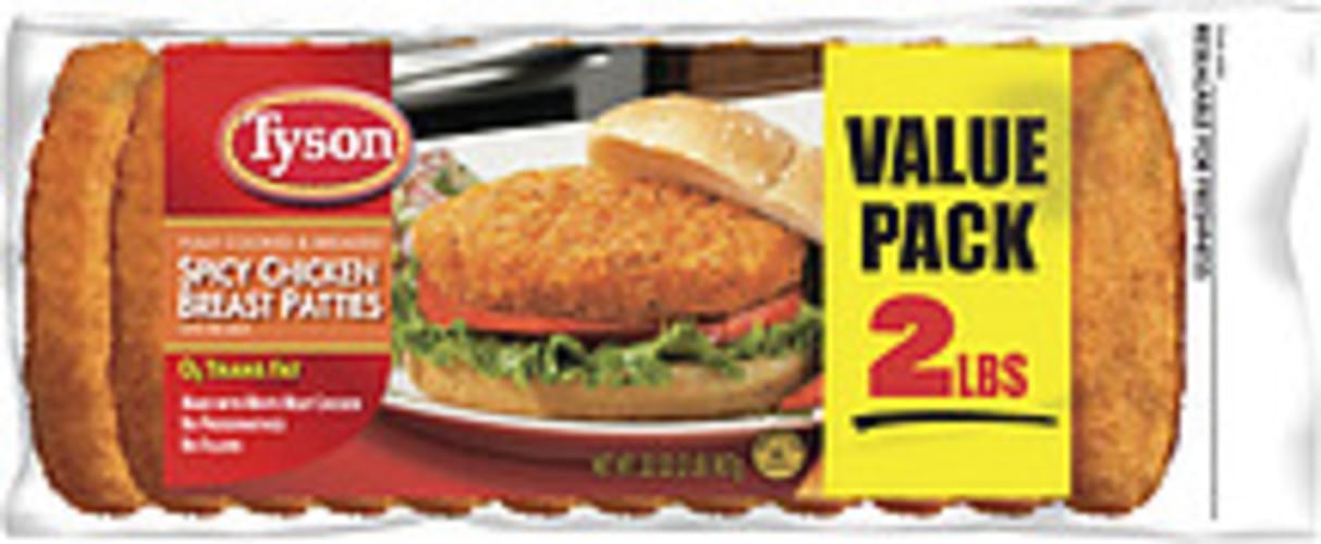 Tyson Spicy Chicken Breast Patties 32 Oz Nutrition Information Innit Tyson Spicy Chicken Breast Patties 32 Oz Nutrition Information Innit