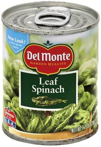 Del Monte Leaf Spinach - 7.75 oz