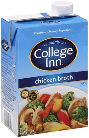 College Inn Chicken Broth - 48 oz, Nutrition Information | Innit