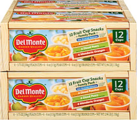 Del Monte Diced Peaches/Diced Pears/Mandarin Oranges No Sugar Added