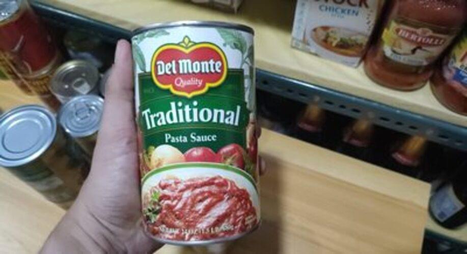 Del Monte Traditional Pasta Sauce 24 oz, Nutrition Information Innit