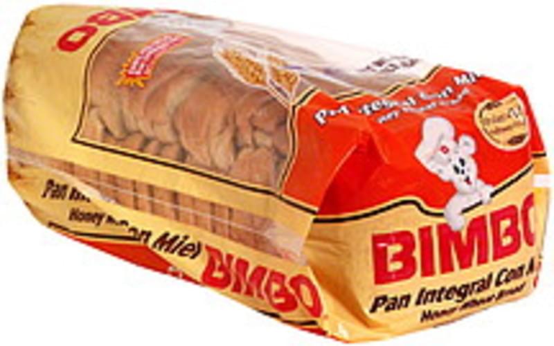 Bimbo Honey Wheat Bread 16 oz, Nutrition Information Innit
