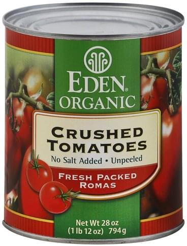 Eden Crushed Tomatoes - 28 oz