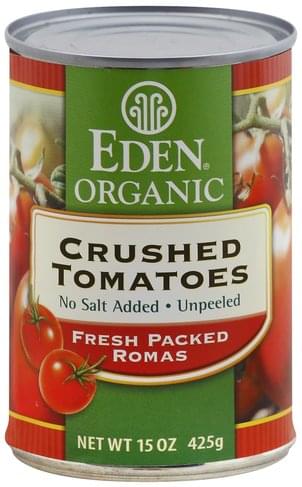 Eden Crushed Tomatoes - 15 oz
