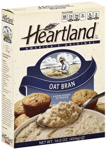 Heartland Oat Bran - 16 oz
