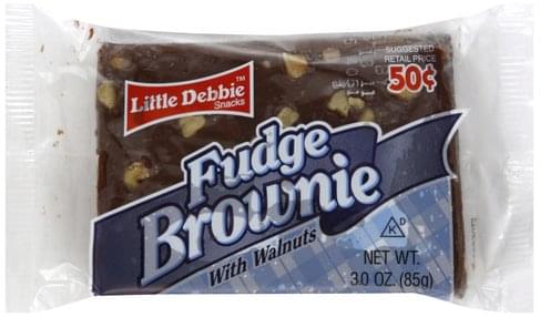 little debbie fudge brownies with walnuts stores