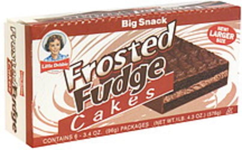 Little Debbie Frosted Fudge Cakes - 6 ea, Nutrition Information | Innit