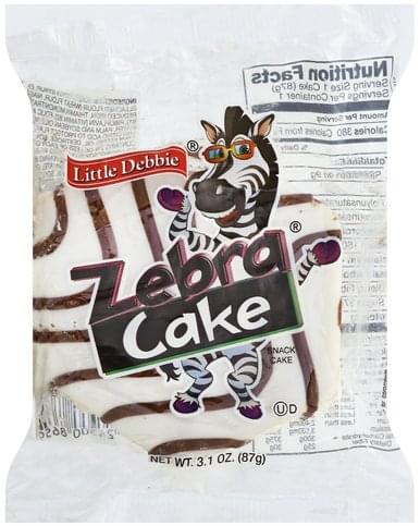 Little Debbie Zebra Cake Snack Cake - 3.1 oz