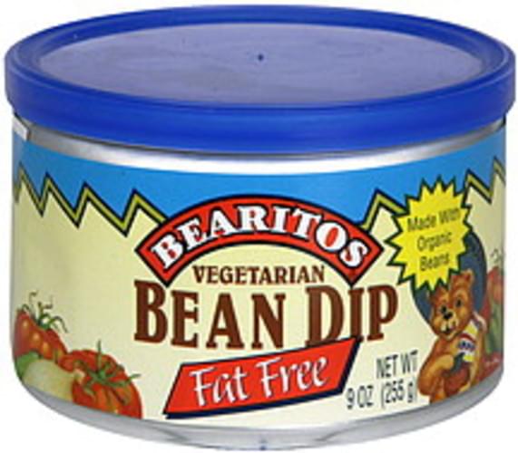 Bearitos Vegetarian, Fat Free Bean Dip - 9 oz