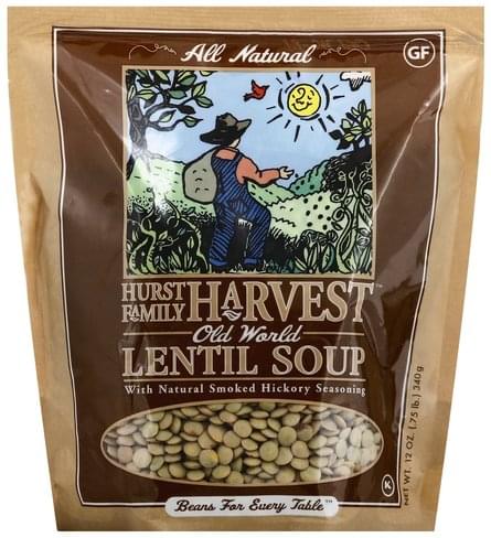 Hurst Family Harvest Old World Lentil Soup - 12 oz