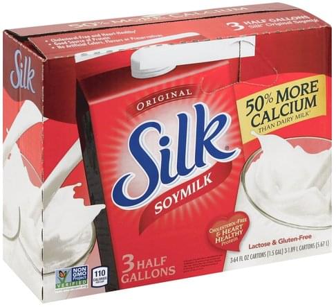 Silk Original Soymilk - 3 ea