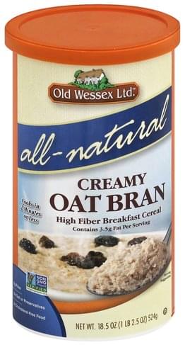Old Wessex Creamy Oat Bran - 18.5 oz