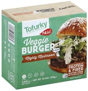 Tofurky Veggie Burger Mighty Mushroom