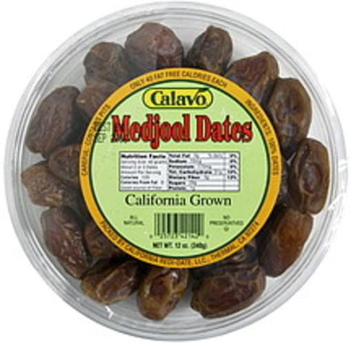 Calavo California Grown Medjool Dates 12 oz, Nutrition Information Innit