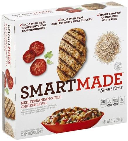 SmartMade Mediterranean-Style Chicken Bowl - 9 oz