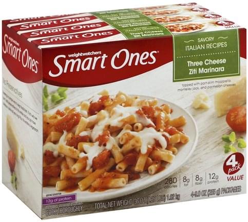 Smart Ones 4 Pack Value Three Cheese Ziti Marinara - 4 ea