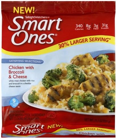 Smart Ones Chicken with Broccoli & Cheese - 11.7 oz
