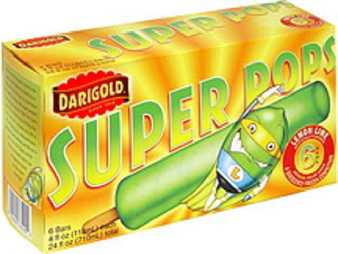 Darigold Lemon Lime Pops 6 ea, Nutrition Information Innit