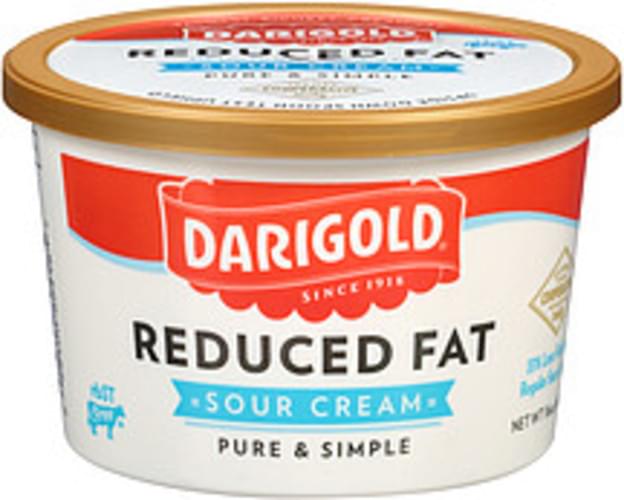 Darigold Reduced Fat Sour Cream 16 oz, Nutrition Information Innit