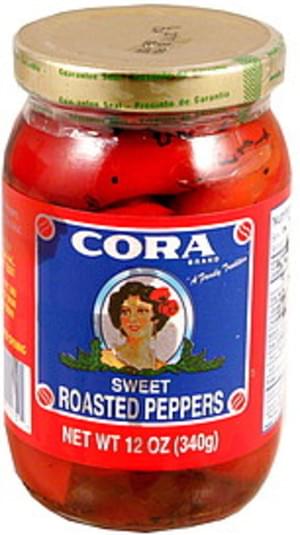 Cora Sweet Roasted Peppers - 12 oz