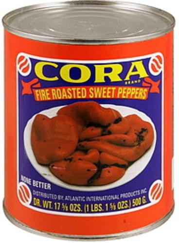 Cora Fire Roasted Sweet Peppers - 28 oz