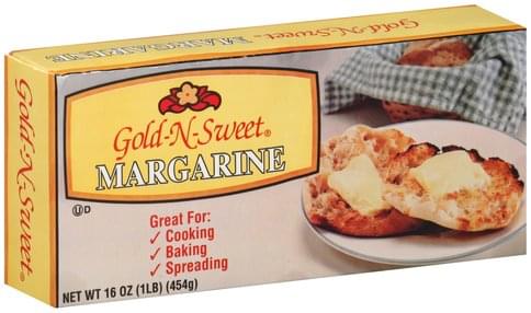 Gold N Sweet Margarine 16 Oz Nutrition Information Innit