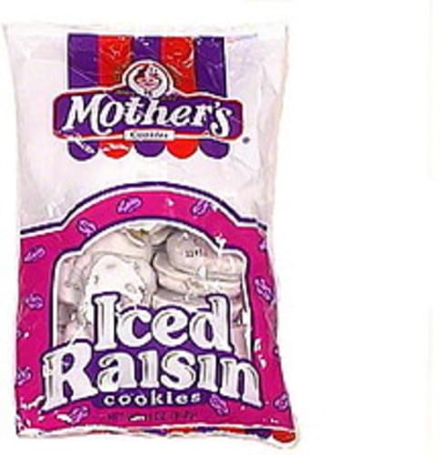Mothers Iced Raisin Cookies - 11 oz