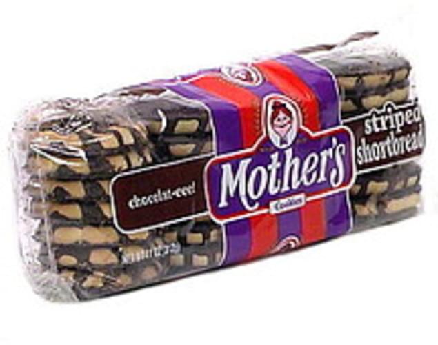 Mothers Chocolateeee Striped Shortbread 11 oz, Nutrition Information