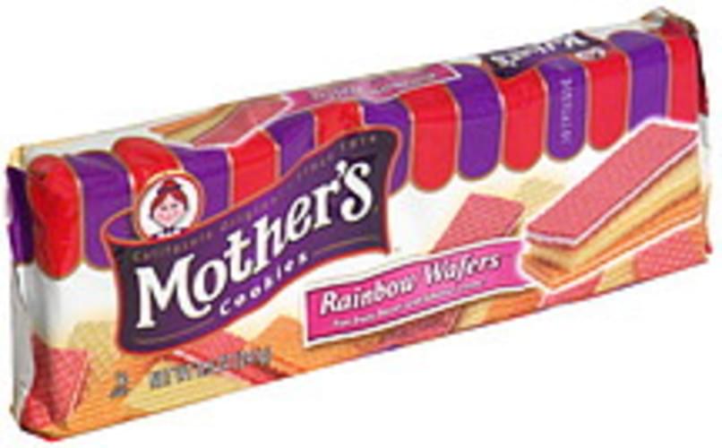 Mother's Rainbow Wafers Cookies 8.5 oz, Nutrition Information Innit