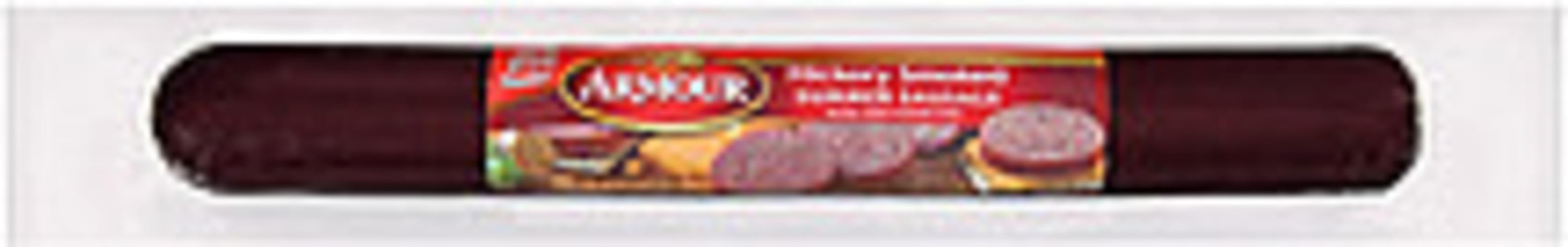 Armour Hickory Smoked Summer Sausage 20 oz, Nutrition Information Innit