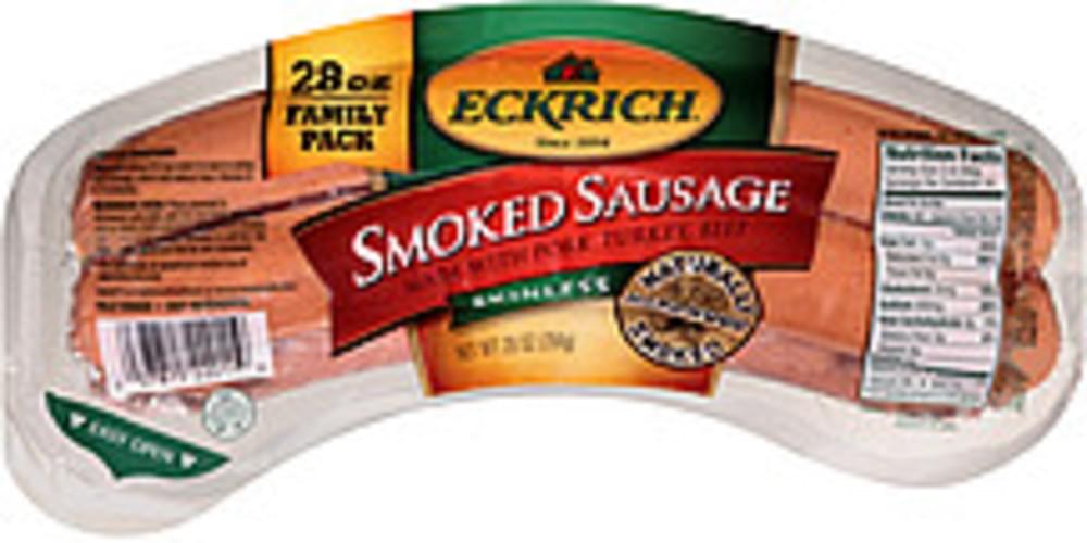 Eckrich Skinless Smoked Sausage 28 oz, Nutrition Information Innit