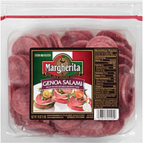 Margherita Slices Genoa Salami 16 oz, Nutrition Information Innit