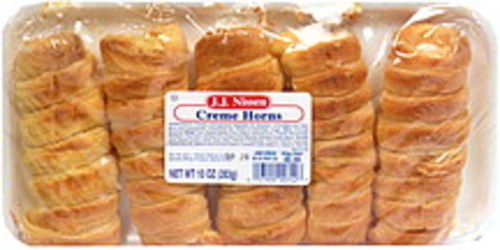 JJ Nissen Creme Horns 10 oz, Nutrition Information Innit