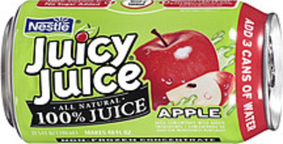 Juicy Juice Apple 100 Juice Concentrate 11.5 oz, Nutrition