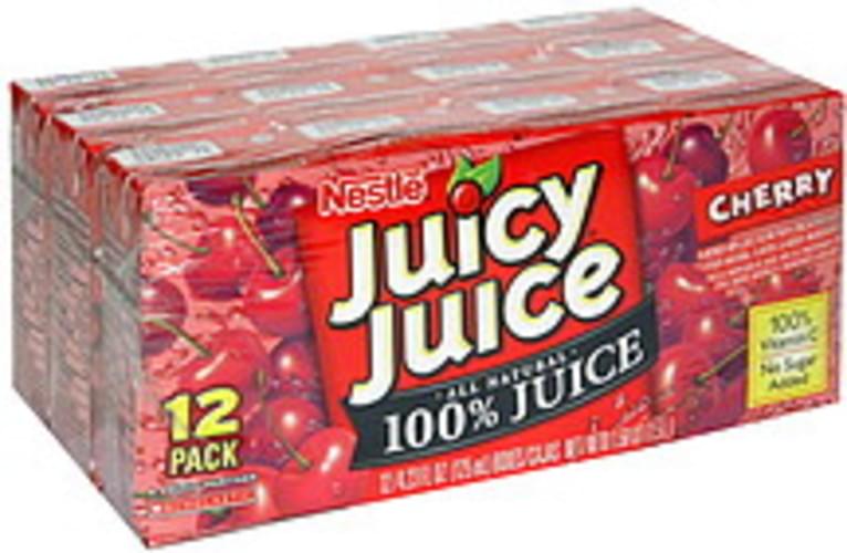 Juicy Juice Cherry Juice 12 ea, Nutrition Information Innit
