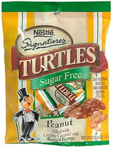 Turtles Peanut, Sugar Free Turtles - 3.25 oz, Nutrition Information | Innit