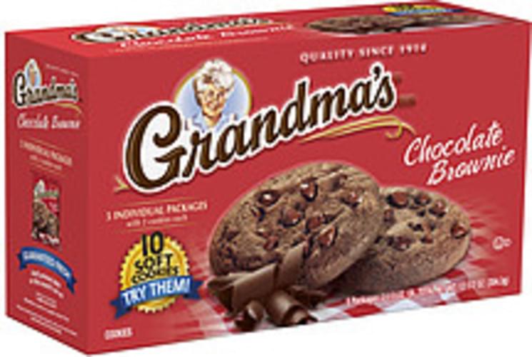Grandma's Chocolate Chip Cookies 12.5 oz, Nutrition Information Innit