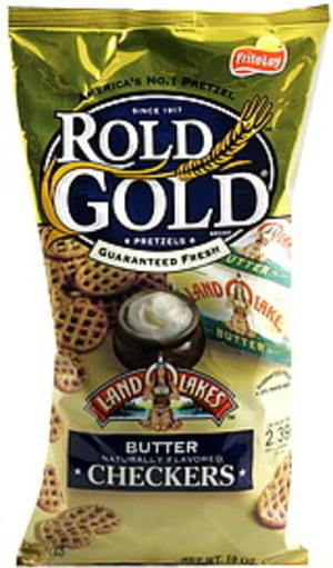 Rold Gold Butter Checkers Pretzels 10 Oz Nutrition Information Innit
