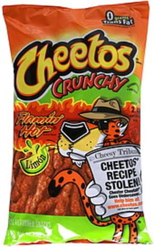 Hot cheetos lime nutrition facts