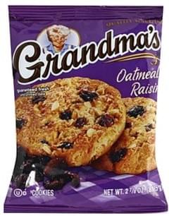 Grandmas Grandma's Oatmeal Raisin Cookies Oatmeal Raisin