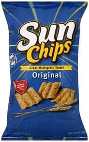 Sun Chips Jalapeno Jack Multigrain Snack - 2 oz, Nutrition Information ...