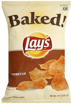 Lays Barbecue Lay's Baked! Barbecue Potato Crisps - 9 oz, Nutrition ...