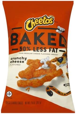 Cheetos Crunchy Cheese Flavored, Baked Cheese Flavored Snacks ...