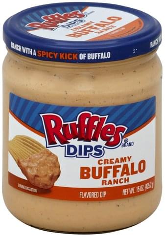 Ruffles Creamy Buffalo Ranch Dips - 15 oz, Nutrition Information | Innit