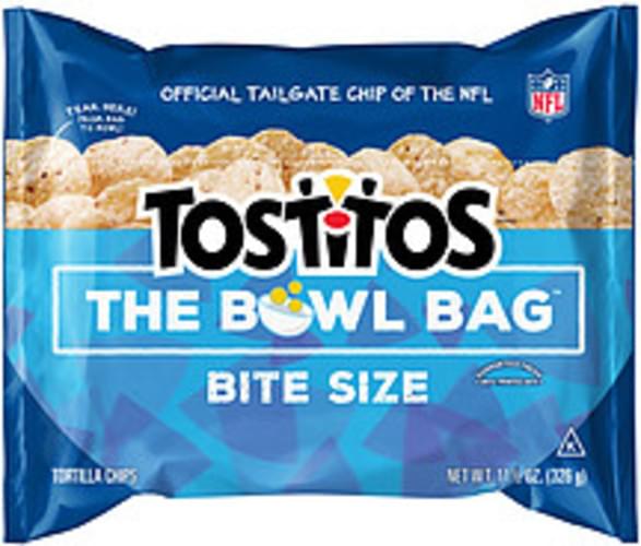 Tostitos The Bowl Bag Bite Size Tostitos The Bowl Bag Bite Size Tortilla Chips 11.5 oz