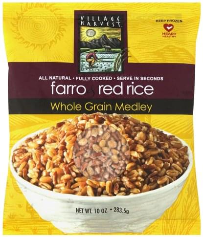 Village Harvest Farro & Red Rice Whole Grain Medley - 10 oz