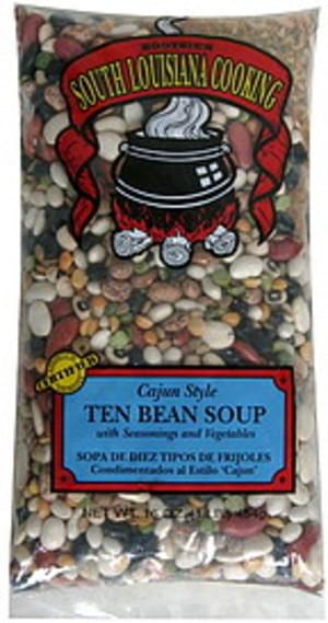 Bootsies Cajun Style, with Seasonings and Vegetables Ten Bean Soup - 16 oz