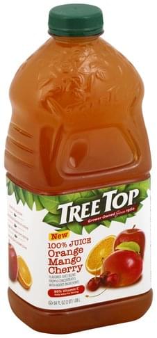 Tree Top Orange Mango Cherry 100% Juice - 64 oz, Nutrition Information
